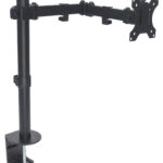 Supporto da Scrivania per Monitor 13-32'' Doppio Snodo di Regolazione
