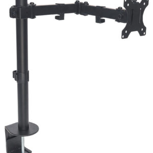Supporto da Scrivania per Monitor 13-32'' Doppio Snodo di Regolazione