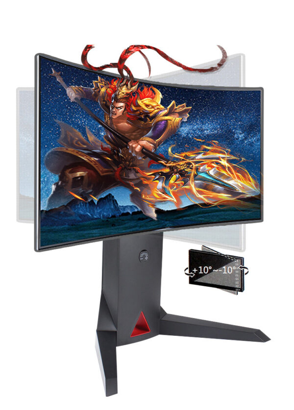 Supporto da Scrivania per Monitor Gaming LCD 17-32'' Nero - immagine 10