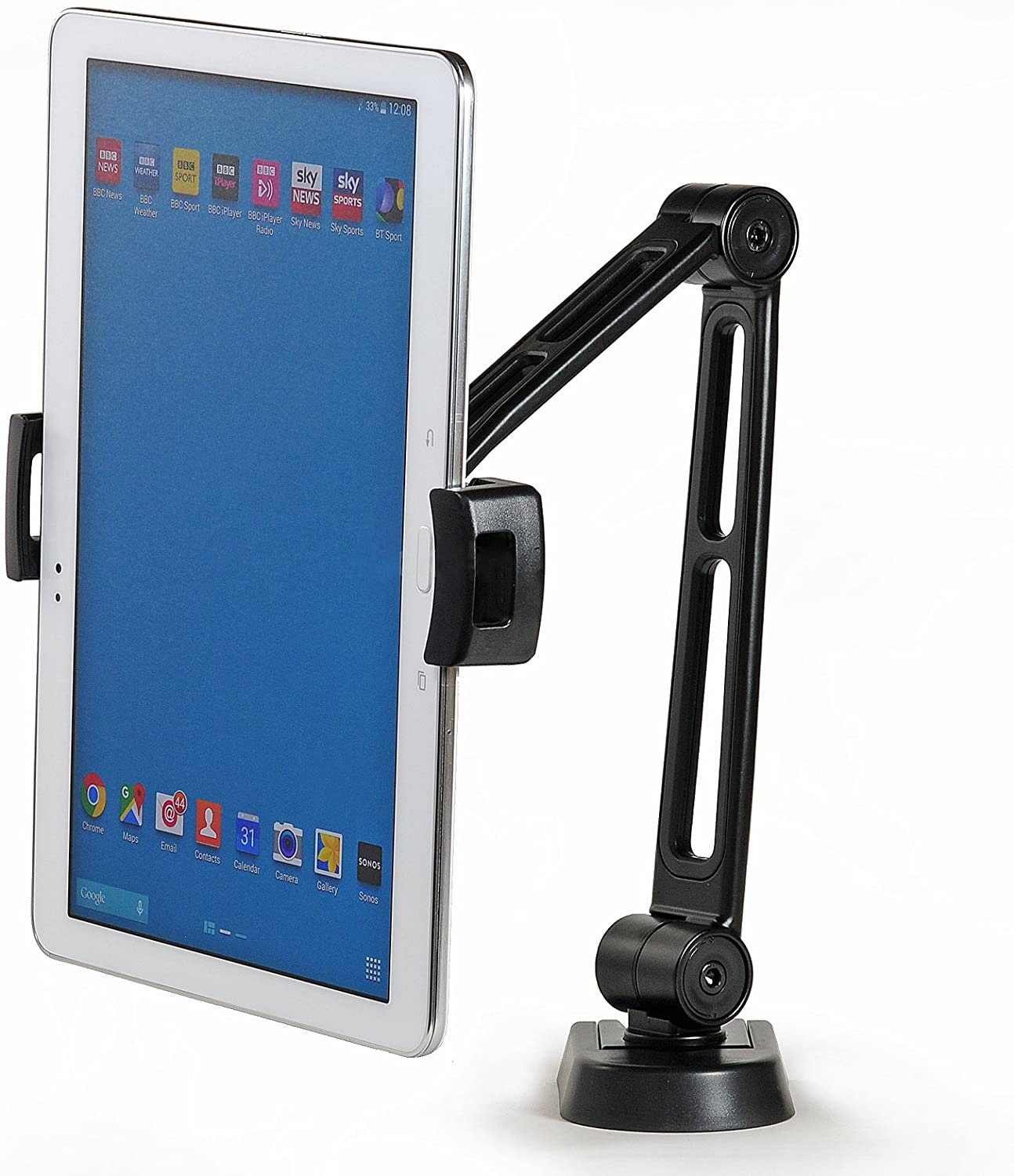 Supporto Estensibile per Tablet e i-Pad 4.7''-12.9'' da Muro o Sottopensile - immagine 3
