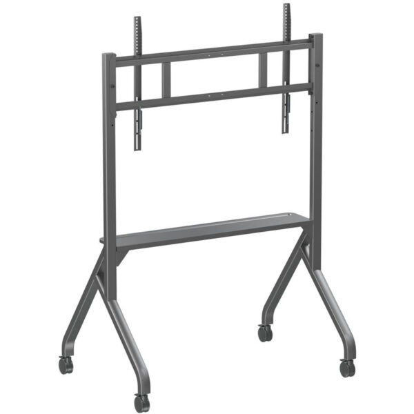 Supporto Mobile da Pavimento Multifunzione per TV LCD/LED/Plasma 55-86'' Nero - immagine 7