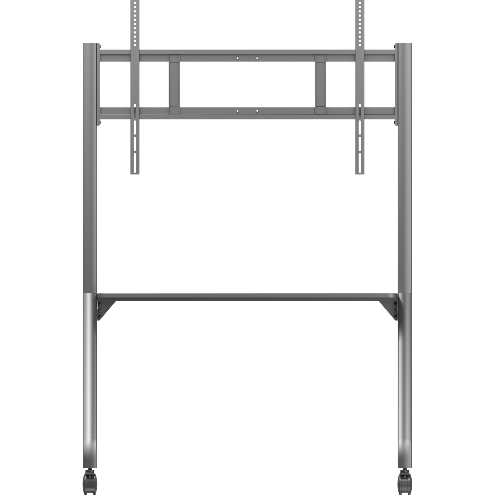 Supporto Mobile da Pavimento Multifunzione per TV LCD/LED/Plasma 55-86'' Nero - immagine 6