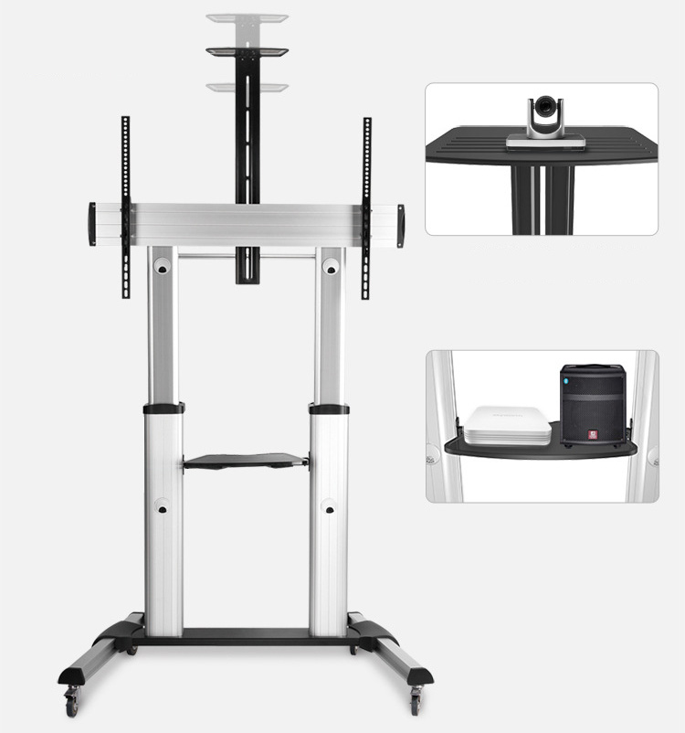 Supporto mobile da pavimento per TV Ultra larghe 60-100'' - immagine 8