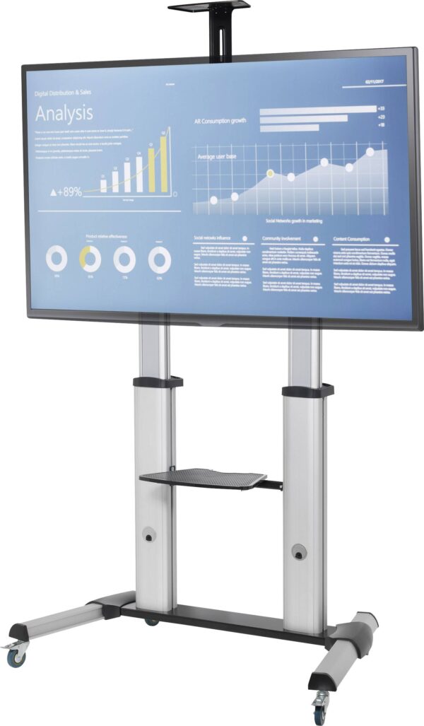 Supporto mobile da pavimento per TV Ultra larghe 60-100'' - immagine 4