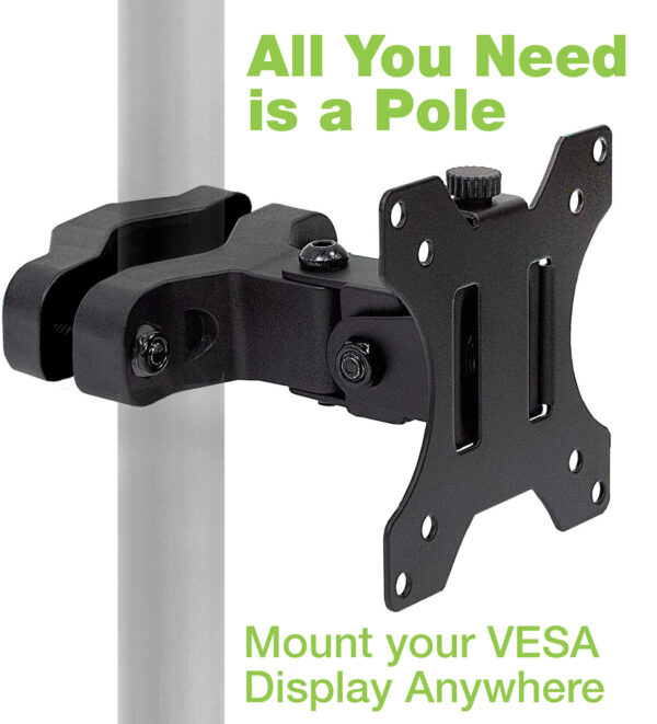 Supporto per fissaggio su palo per monitor 13-30'' - immagine 4