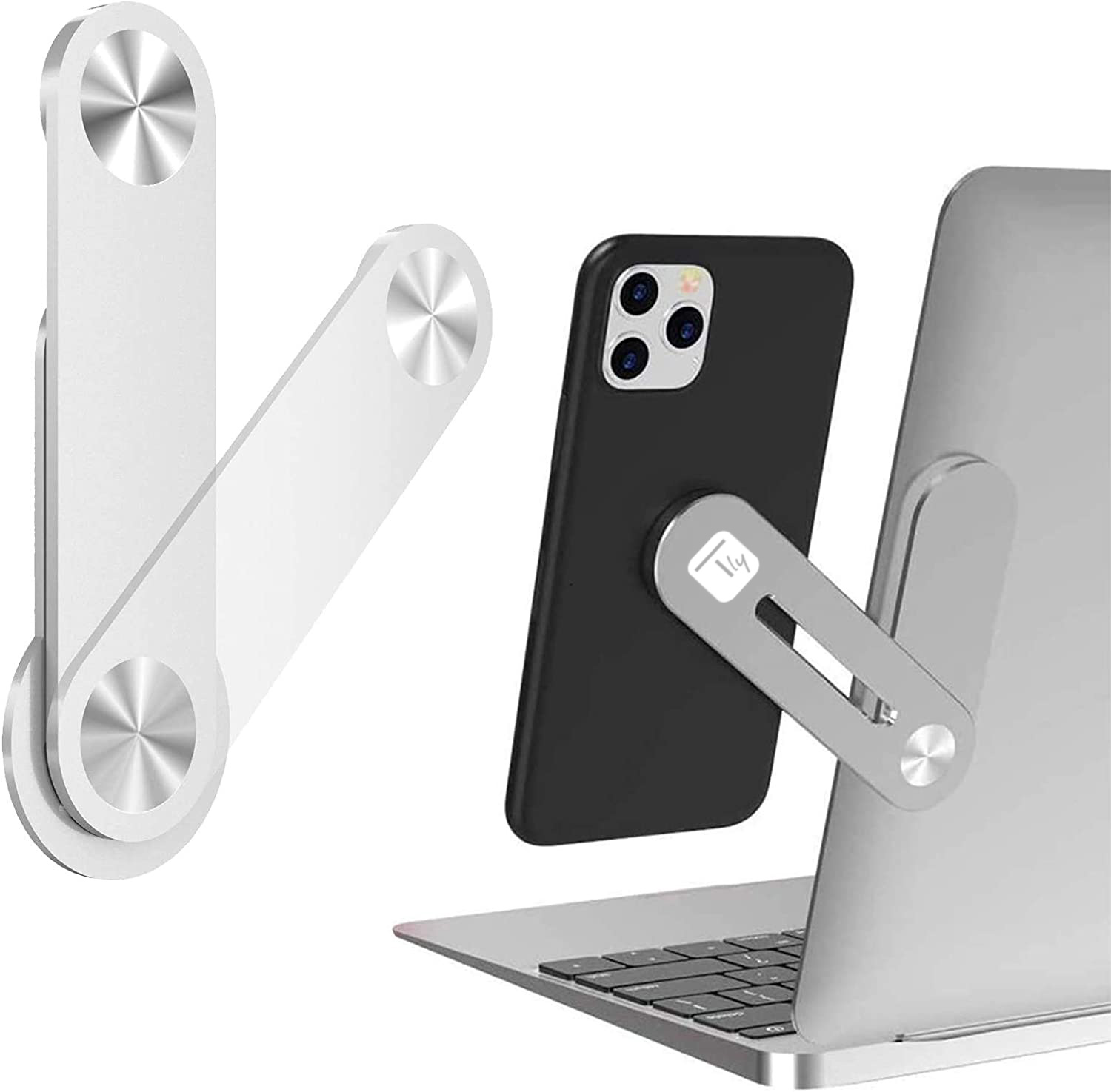 Supporto per Smartphone a Clip Magnetica Laterale per Notebook Laptop - immagine 5