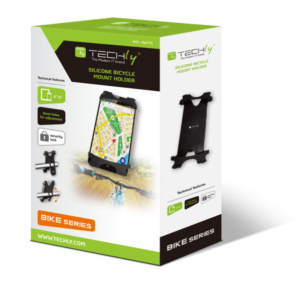 Supporto per Smartphone da bicicletta in silicone - immagine 2