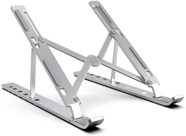 Supporto Pieghevole in Alluminio per Notebook Tablet e Smartphone da 10'' a 16'' - immagine 3