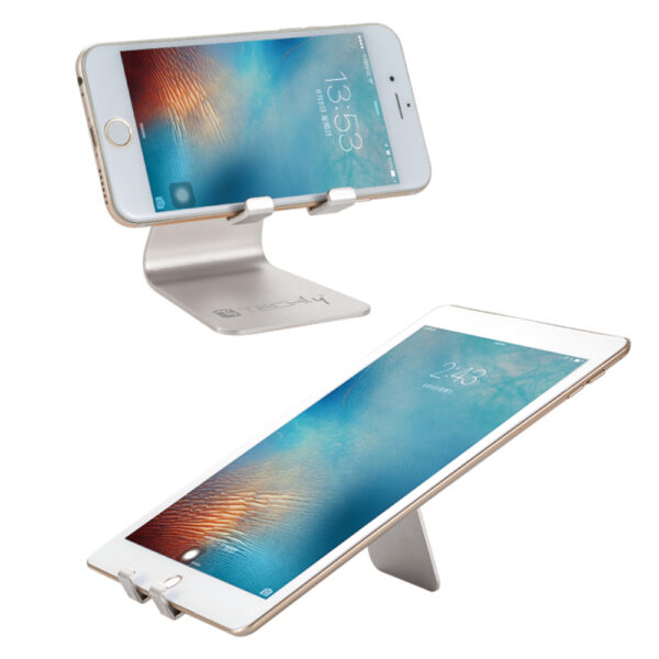 Supporto Porta Smartphone e Tablet Universale e Regolabile da Scrivania - immagine 9