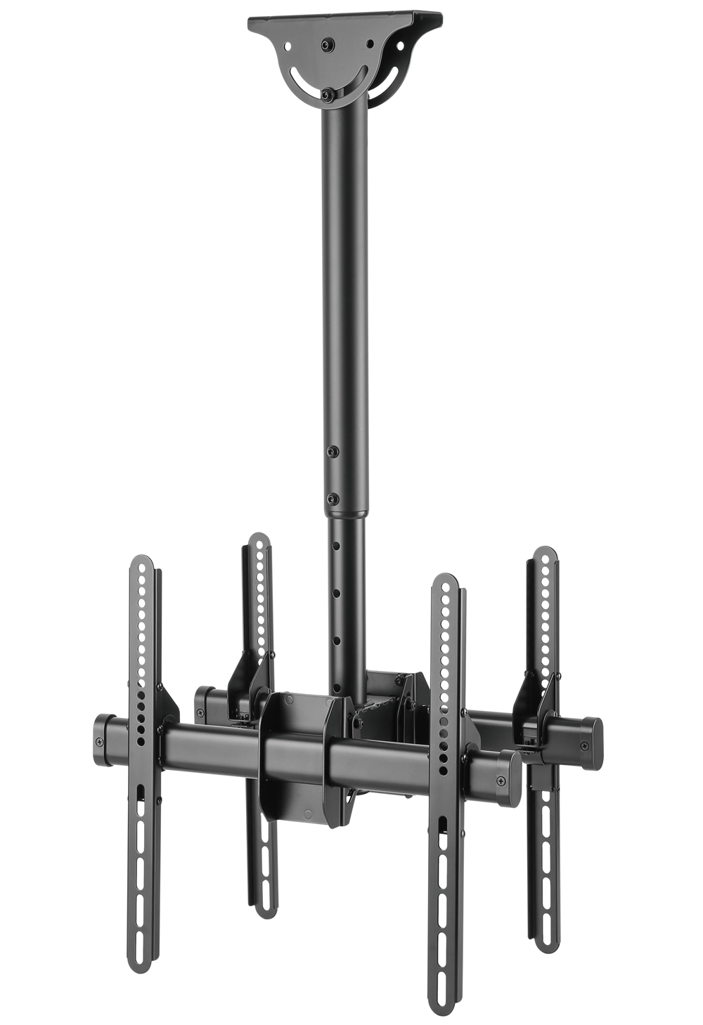 Supporto Telescopico Universale a Soffitto per 2 TV LED LCD 32-55'' - immagine 7