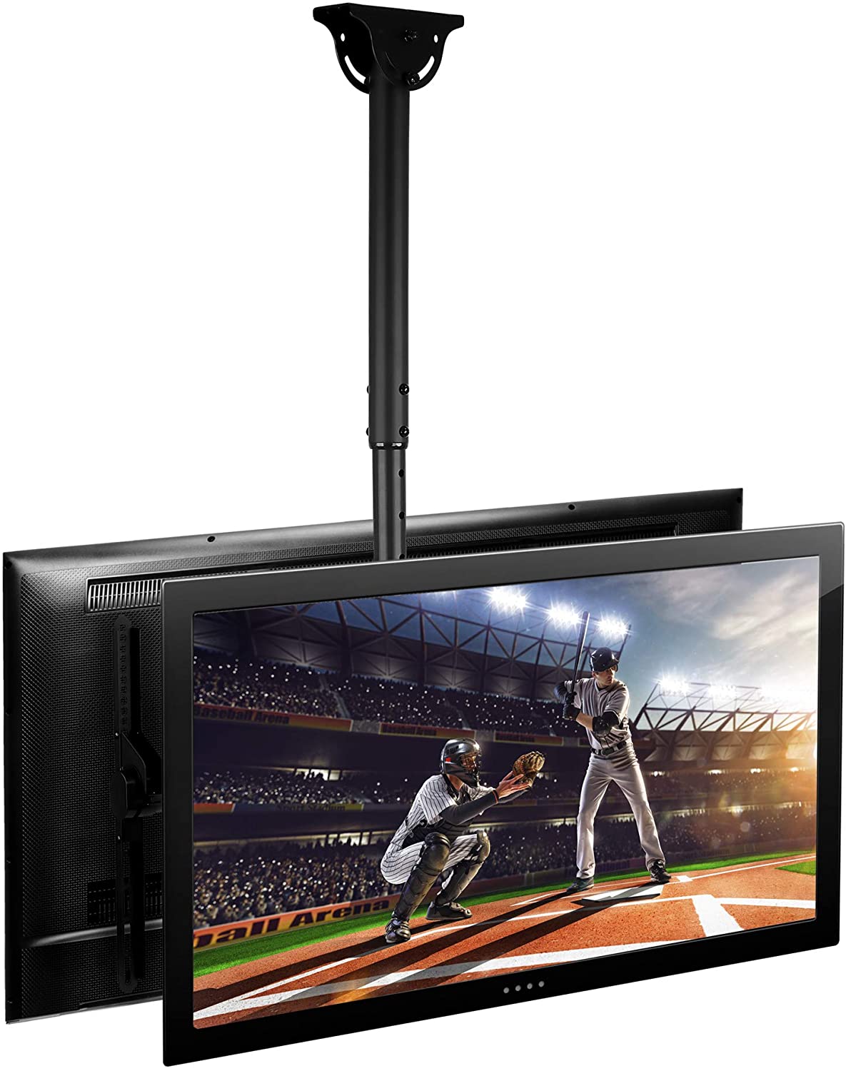 Supporto Telescopico Universale a Soffitto per 2 TV LED LCD 32-55'' - immagine 3