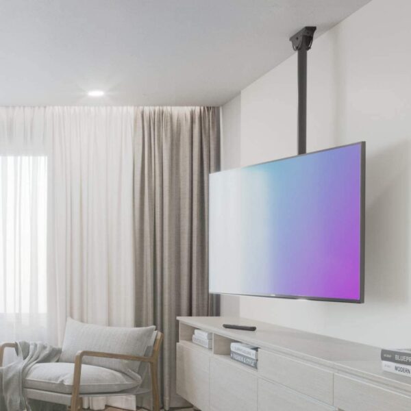 Supporto Telescopico Universale a Soffitto per TV LED LCD 32-55'' - immagine 7