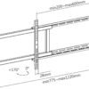Supporto TV Basculante Motorizzato da Parete per TV da 32'' a 75'' - immagine 2
