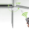 Supporto TV Basculante Motorizzato da Parete per TV da 32'' a 75'' - immagine 5
