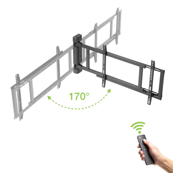 Supporto TV Basculante Motorizzato da Parete per TV da 32'' a 75'' - immagine 3