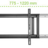 Supporto TV Basculante Motorizzato da Parete per TV da 32'' a 75'' - immagine 4