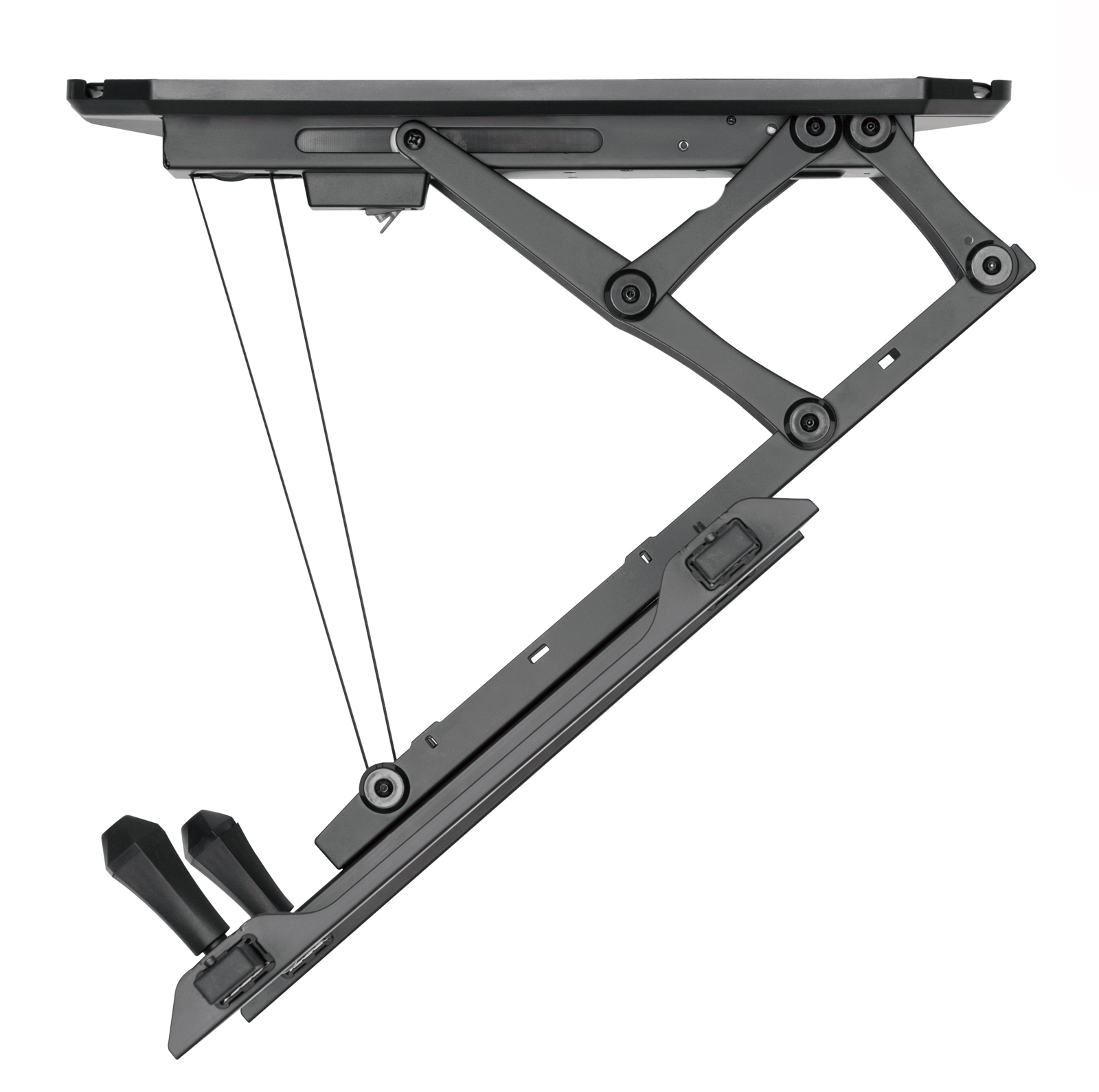 Supporto TV da Soffitto Inclinabile Motorizzato Integrazione Smart Home per TV da 32 a 70'' - immagine 10