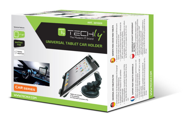 Supporto Universale da Auto con Ventosa per Tablet 7-10.1'' - immagine 2
