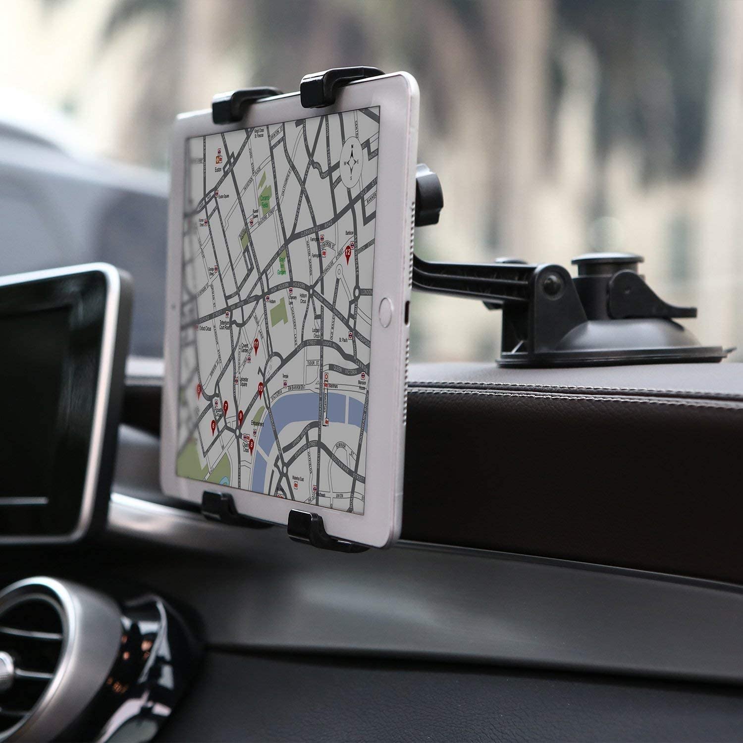 Supporto Universale da Auto con Ventosa per Tablet 7-10.1'' - immagine 6