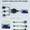 Switch Splitter HDMI 3x1 8K@60Hz Compatto - immagine 5