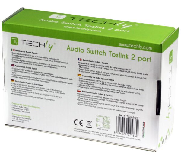 Switch Audio Toslink 2 Porte - immagine 9