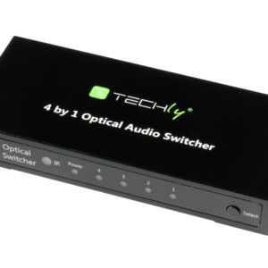 Switch Audio Toslink 4 Porte con Telecomando IR