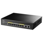 Switch Gigabit PoE+ 10 Porte, GS1010PE