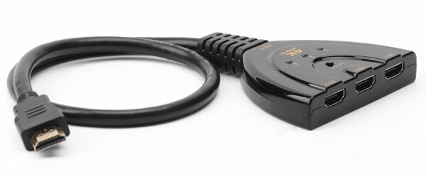 Switch Splitter HDMI 3x1 Pigtail 4Kx2K Compatto - immagine 10