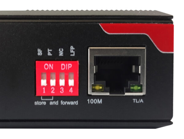 Media Converter Industriale Fast Ethernet 10/100Base-TX a Fibra 100Base-FX - immagine 6