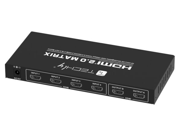 Switch Matrix HDMI 2.0 4x2 3D Ultra HD 4K HDCP HDR - immagine 4