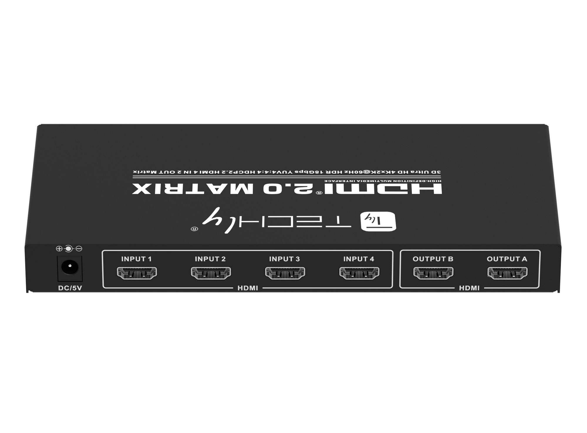 Switch Matrix HDMI 2.0 4x2 3D Ultra HD 4K HDCP HDR - immagine 7