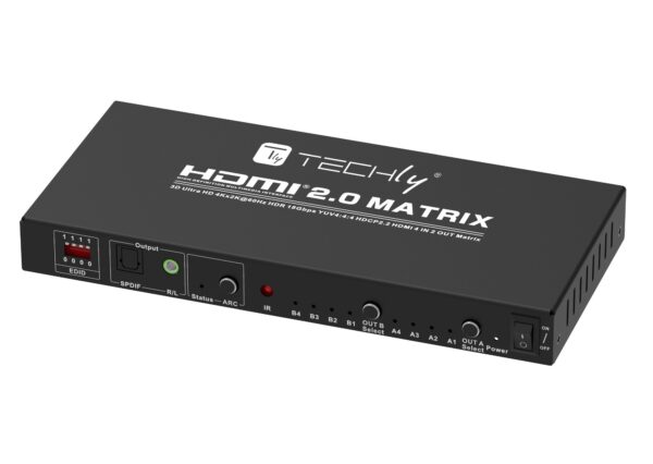 Switch Matrix HDMI 2.0 4x2 3D Ultra HD 4K HDCP HDR - immagine 3