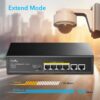 Switch PoE+ 6 Porte 10/100M 60W, FS1006P - immagine 8