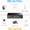 Switch PoE+ 6 Porte 10/100M 60W, FS1006P - immagine 7
