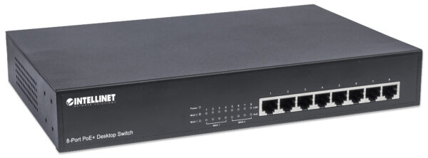 Switch PoE+ 8 Porte 10/100, Desktop / Rack - immagine 3