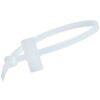 Fascette Fermacavi 100x2,5mm con Targhetta 25x8mm 100 pz Bianco - immagine 8