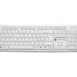Tastiera 105 tasti USB Standard, colore Bianco