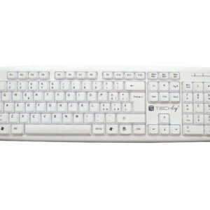 Tastiera 105 tasti USB Standard, colore Bianco