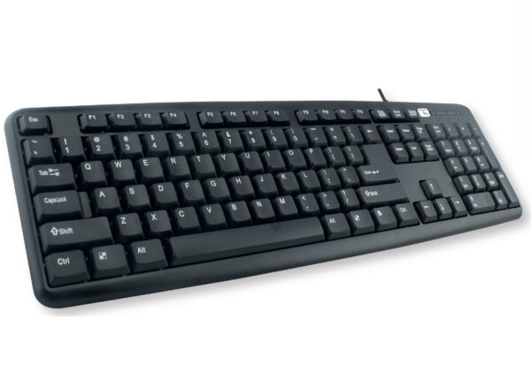 Tastiera PS2 105 tasti Standard, colore Nero