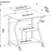 Scrivania per Computer Compact - immagine 3