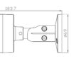 Telecamera IP Bullet IR H.265 da 8MP Rilevamento Basato su AI, DGM8109SVAT - immagine 2