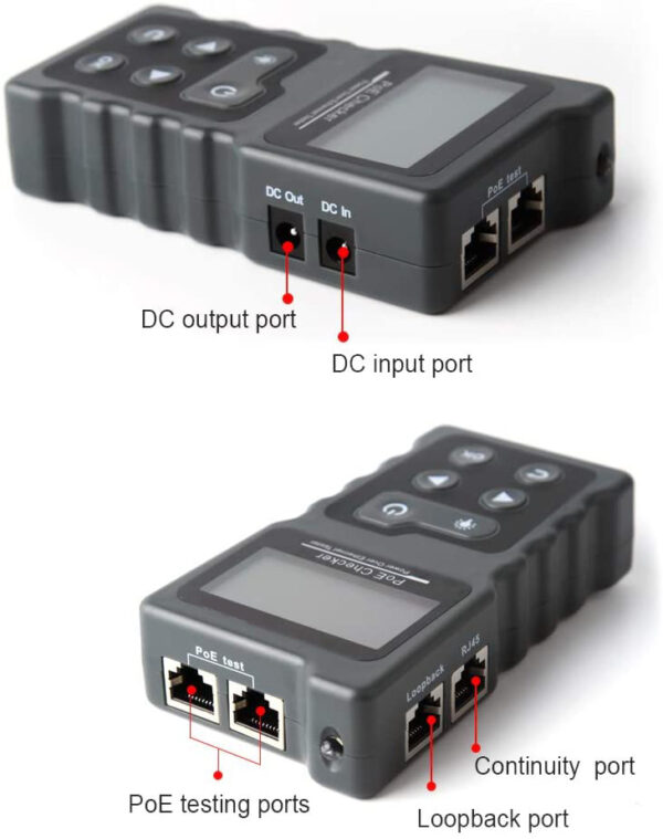 Tester Professionale PoE RJ45 - immagine 4