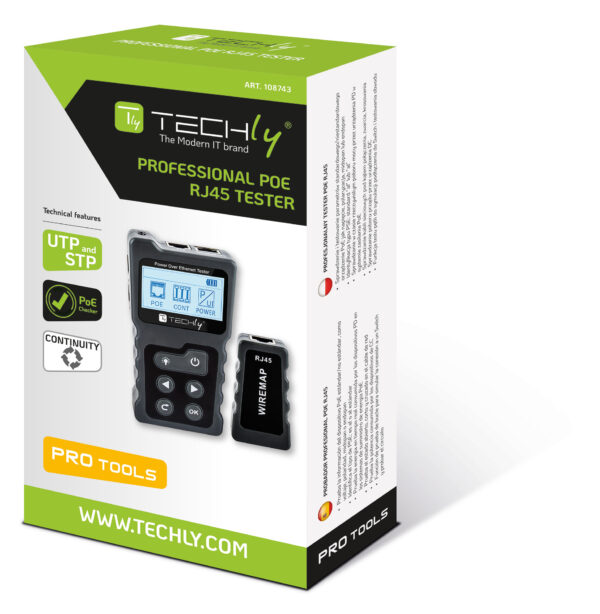 Tester Professionale PoE RJ45 - immagine 2