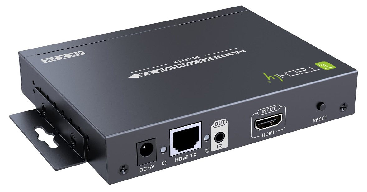 Trasmettitore Matrix HDMI HDbitT Extender fino a 120m over IP - immagine 3