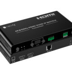 Trasmettitore per Matrix Extender HDMI Over IP 4K su Cavo Cat.6 fino a 120m