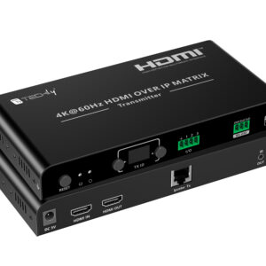 Trasmettitore per Matrix Extender HDMI Over IP 4K su Cavo Cat.6 fino a 120m