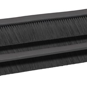 Tre Spazzole Ingresso Cavi per Armadio Rack 380 mm