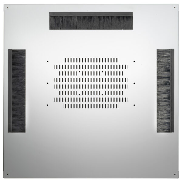Tre Spazzole Ingresso Cavi per Armadio Rack 380 mm - immagine 3