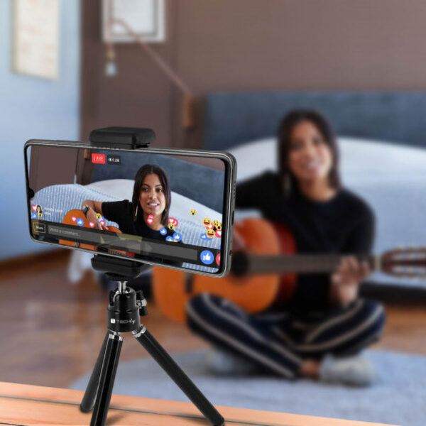 Treppiede Portatile Universale per Smartphone e Fotocamere - immagine 10