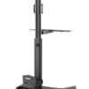 Trolley da Pavimento con Mensola e Porta PC per 2 TV LCD/LED/Plasma 13-32'' - immagine 8